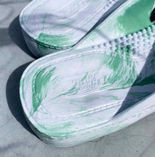 將圖片載入圖庫檢視器 漁夫夾腳拖(灰綠x白)