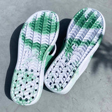將圖片載入圖庫檢視器 漁夫夾腳拖(灰綠x白)